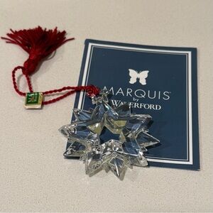 2004 Marquis by Waterford Crystal Star Ornament